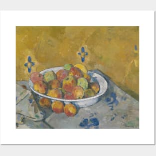 The Plate of Apples by Paul Cezanne Posters and Art